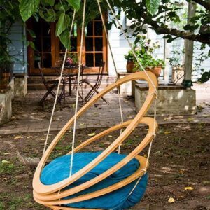 Elevate your outdoor leisure time with this charming handmade plywood swing. Crafted with care and attention to detail, it offers a delightful blend of comfort and style for enjoying moments of serenity.