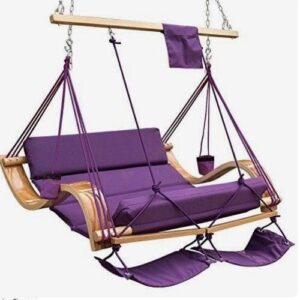 Transform your outdoor space with this exquisite laminated beech wood swing. Handcrafted to perfection, its durable construction and vibrant colors make it a standout feature for relaxation and enjoyment.