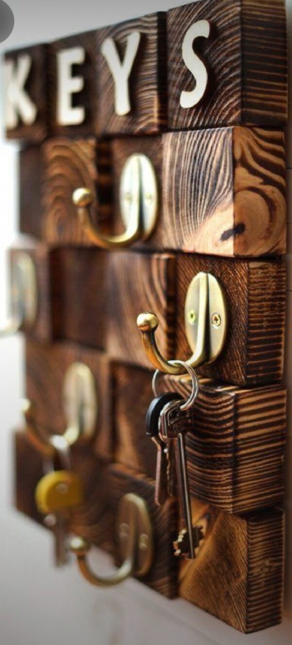Handmade Wooden Key Holders